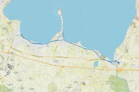 Trasa rowerowa z Bergamo nad Jezioro Garda, przez Desenzano.