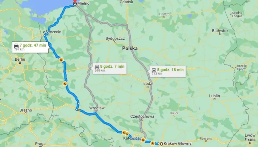 Jak dojechać do Mielna z Warszawy - najlepsze i najtańsze opcje podróży