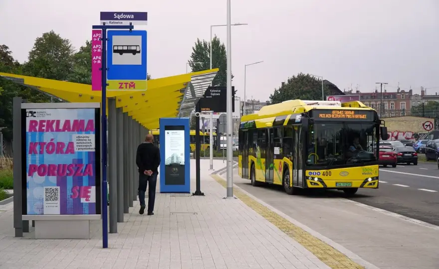 Katowice Dworzec PKP - Ceglana: Najprostszy dojazd (autobus 600)