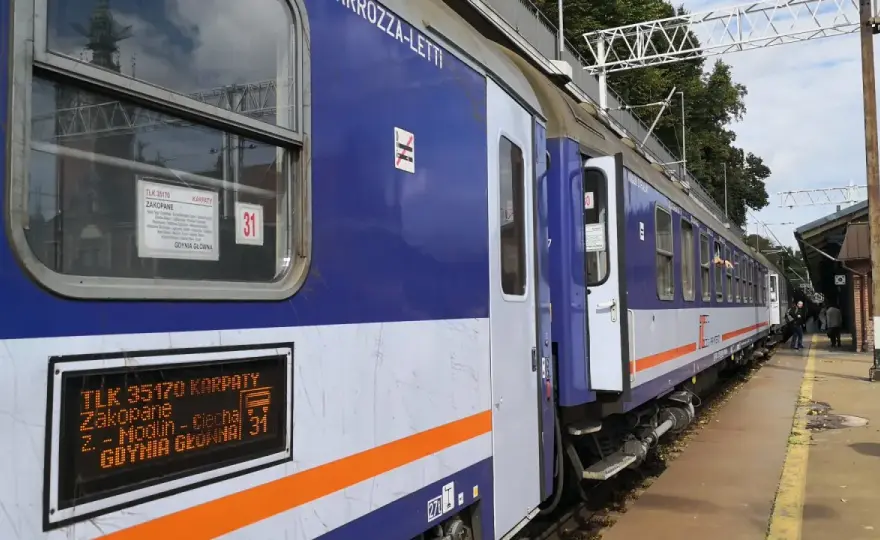 TLK Karpaty – schemat wagonów i wybór miejsca. Jak nie zgubić się?