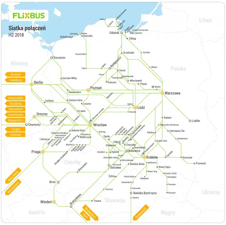 Zdjęcie Flixbus skąd odjeżdża? Odkryj najlepsze miejsca w Polsce